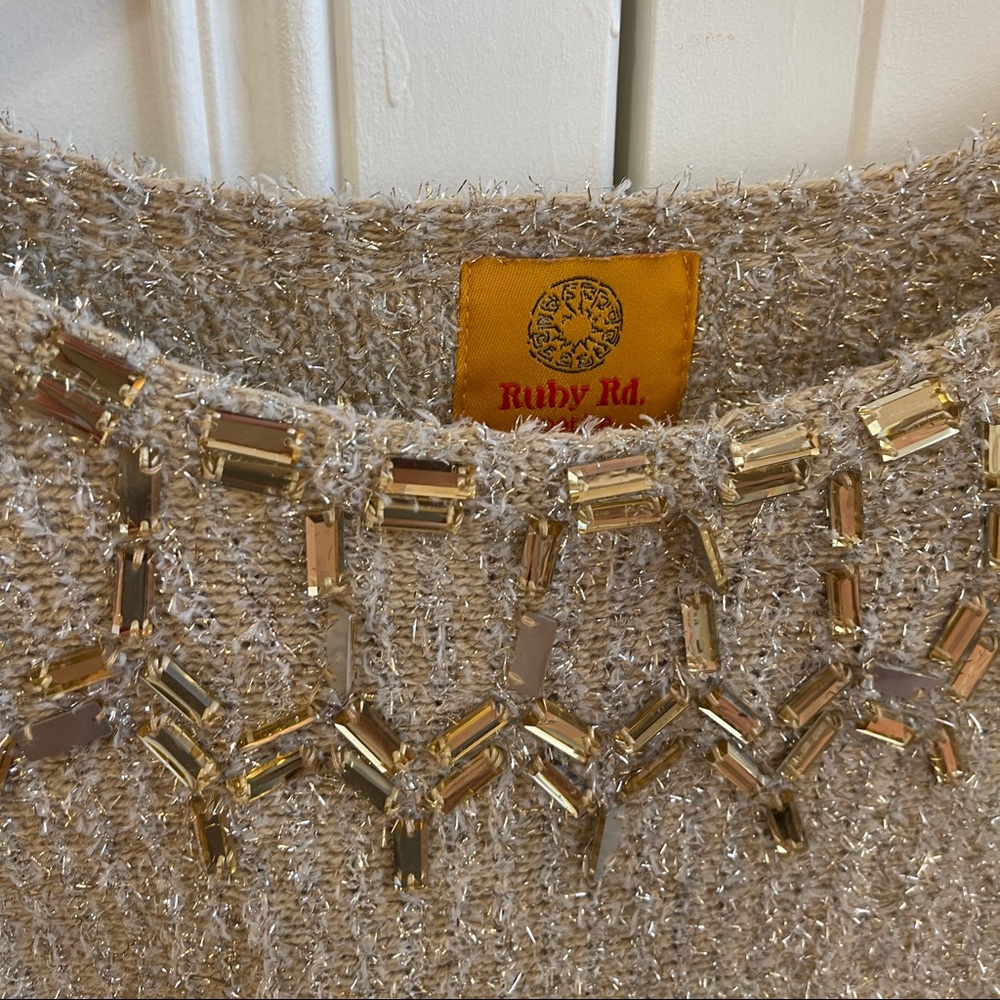 Ruby Rd. Shiny gem sweater - Picture 2 of 3